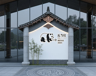从宽窄巷子到青城山：成都景区导视标牌的美学进化论